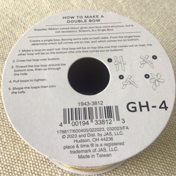 4 Rolls Fall Sunflowers Wired Ribbon Rolls - Picture 5 of 5